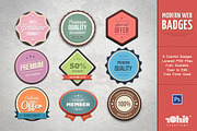 Modern Web Badges, an Object Graphic by WellMadePixel (Thumbnail 1 of 5)
