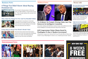 Newspaper Time 2017 WP Theme, a WordPress Template by Magazine3 (Thumbnail 2 of 2)