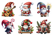 Christmas Gnome Musicians Sublimatio, an Illustration by CreationArt (Thumbnail 4 of 5)