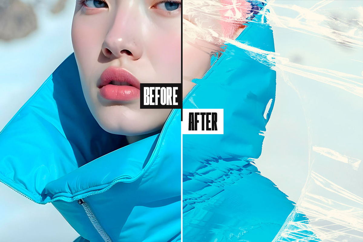 Ripped Plastic Photo Effect, a Layer Style Add-On by dokudokunomi (Photo 2 of 4)