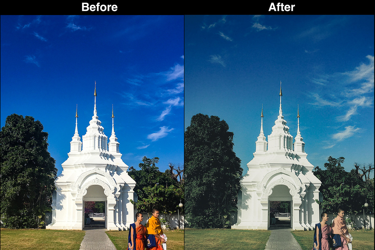 Cinematic Lightroom Preset, an Action Add-On by Lightroom Designs (Photo 2 of 5)