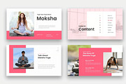Moksha - Yoga Class Google Slides, a Presentation Template by Fit-tee (Thumbnail 2 of 6)