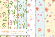 Watercolor Paper, Seamless, an Illustration by swiejko (Thumbnail 1 of 5)