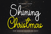 Shining Christmas, a Handwritten Font by InermediaSTUDIO (Thumbnail 1 of 8)