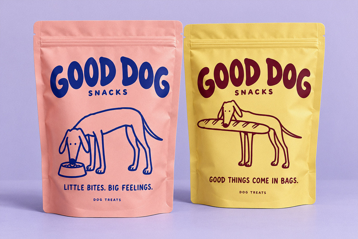 Lanky Days Pack: Dog Illustrations, an Object Graphic by Design Squad