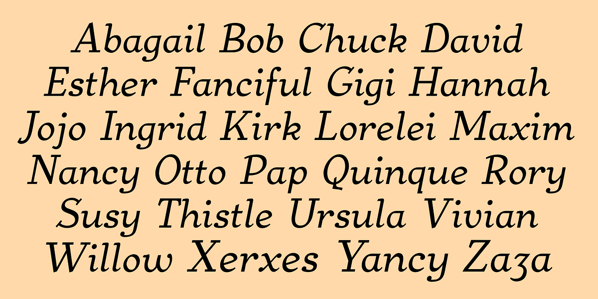 BearAnark, a Serif Font by Ingrimayne Type (Photo 7 of 10)