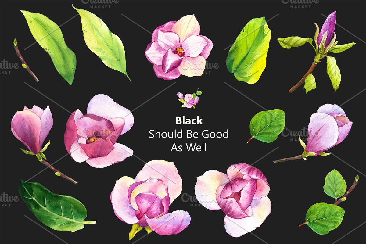 Repeating patterns with magnolias, a Graphic by Mona Monash (Photo 6 of 12)