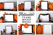 Halloween Frame Mockup Bundle, a Product Mockup by CatBoneDesign (Thumbnail 1 of 10)