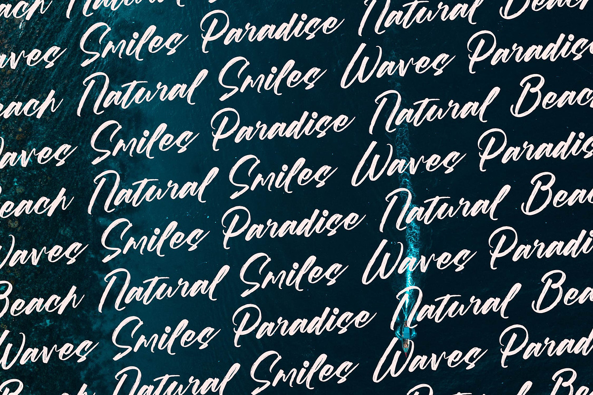 Beachit Bold Brush Font, a Script Font by stylishtype.co (Photo 10 of 20)
