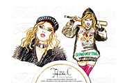Reputation Taylors Clipart, an Illustration by HeidiCIllustration (Thumbnail 4 of 4)