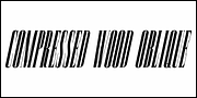 Compressed Wood JNL, a Serif Font by Jeff Levine Fonts (Thumbnail 4 of 5)