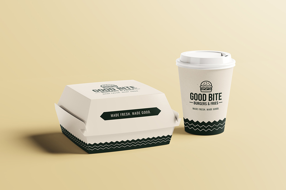 Takeaway Food Packaging Mockup, a Packaging Mockup by simuradi (Photo 8 of 9)
