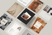 70 Beauty Instagram Canva Templates, a Social Media Template by Sikoya Design (Thumbnail 4 of 7)