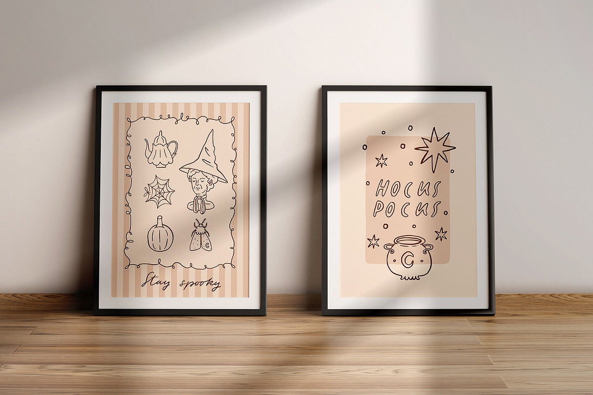 Coquette Halloween clipart elements, an Object Graphic by Cute Atelier (Photo 6 of 10)
