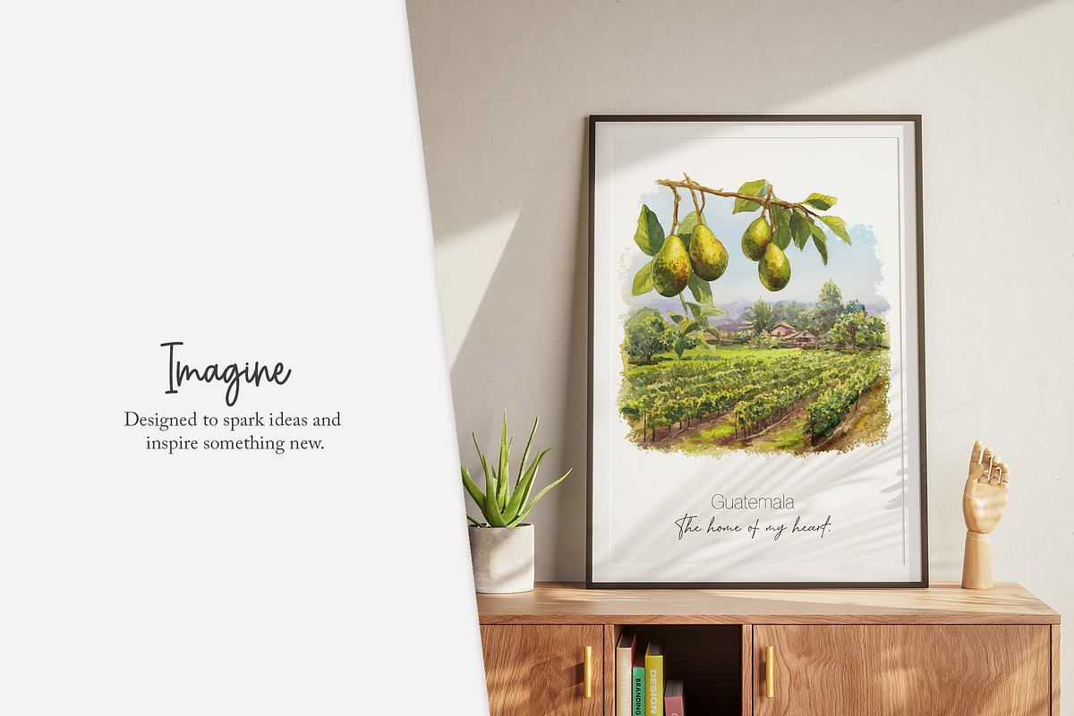 100 avocado clip art, a Food Illustration by Poppy Lane Studio (Photo 9 of 12)