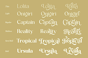 Salitia - 6 Font and Swash, a Serif Font by Dharmas Foundry (Thumbnail 6 of 16)