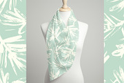 Summer Painted Palm Leaves, a Wallpaper Graphic by MalyskaStudio (Thumbnail 11 of 15)