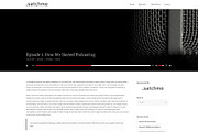 Satchmo Podcast WordPress Theme, a WordPress Template by SecondLineThemes (Thumbnail 4 of 5)