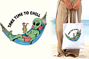 Alien: 5 illustrations stay relaxed, a Person Illustration by gunaonedesign (Thumbnail 7 of 10)