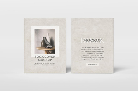 Book Cover Mockup, an Advertising Mockup by SilverStudio77