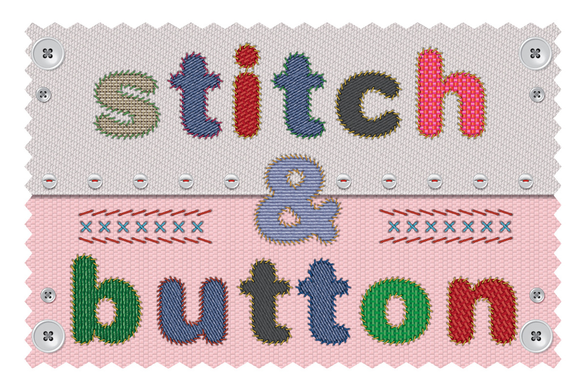 Stitches & Buttons Brush, a Brush Add-On by Industrial Artworks (Photo 1 of 5)
