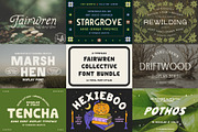 Fairwren Collective Font Bundle, a Sans Serif Font by Fairwren Creative (Thumbnail 1 of 18)