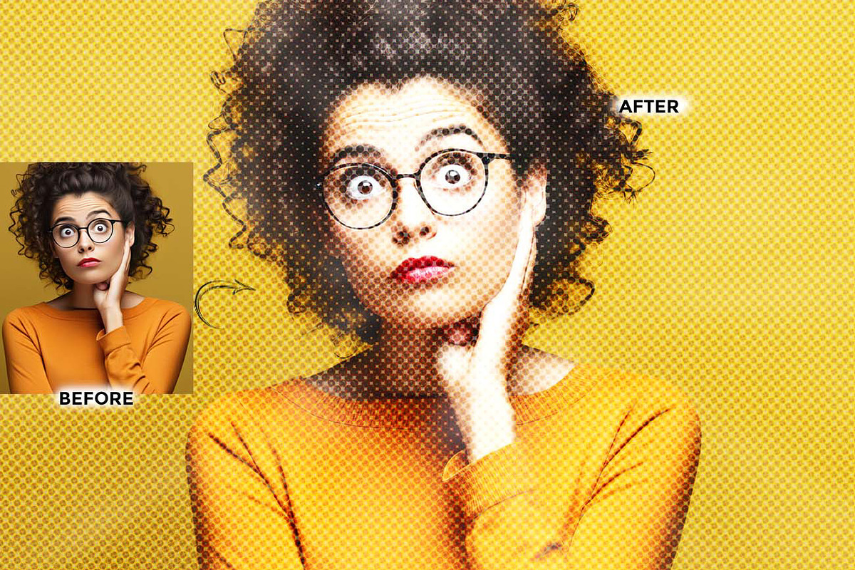 HALFTONE X Experimental Halftone, an Action Add-On by Studio Retouch (Photo 43 of 63)