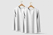 Long Sleeve Shirt Mockup, a Shirt Mockup by zpackcreative (Thumbnail 4 of 5)
