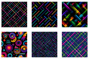 Bright Neon Digital Papers, a Pattern Graphic by CreationArt (Thumbnail 3 of 6)