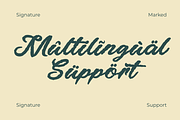 Fedley - Modern Calligraphy Font, a Script Font by MaikoHatta (Thumbnail 6 of 8)