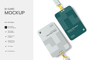 Modern Corporate ID Card Mockup, a Product Mockup by graphypix (Thumbnail 2 of 4)