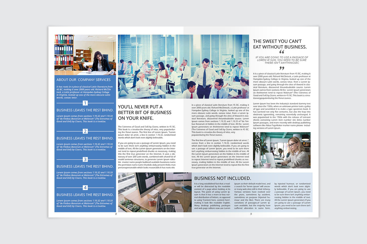 Newsletter, a Stationery Template by Amit Debnath (Photo 5 of 7)
