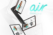 All New iPad Air Mockups, an iPad Mockup by ydlabs (Thumbnail 1 of 9)