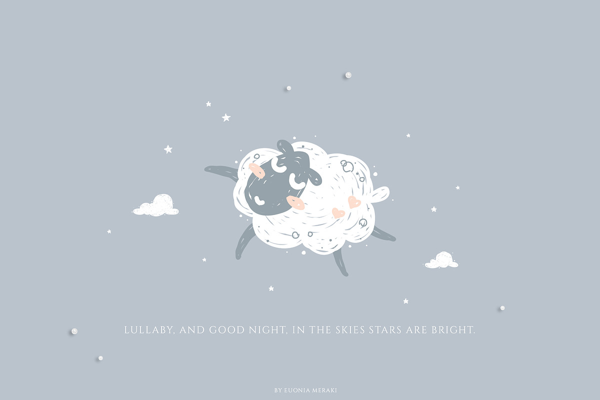 dear MOON - Good Night Graphics, an Animal Illustration by Euonia Meraki (Photo 8 of 12)