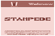 Revolver Gun font, a Font by weknow (Thumbnail 2 of 5)