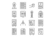 Vending machine line icon, an Outline Icon by ElineDesign (Thumbnail 1 of 3)