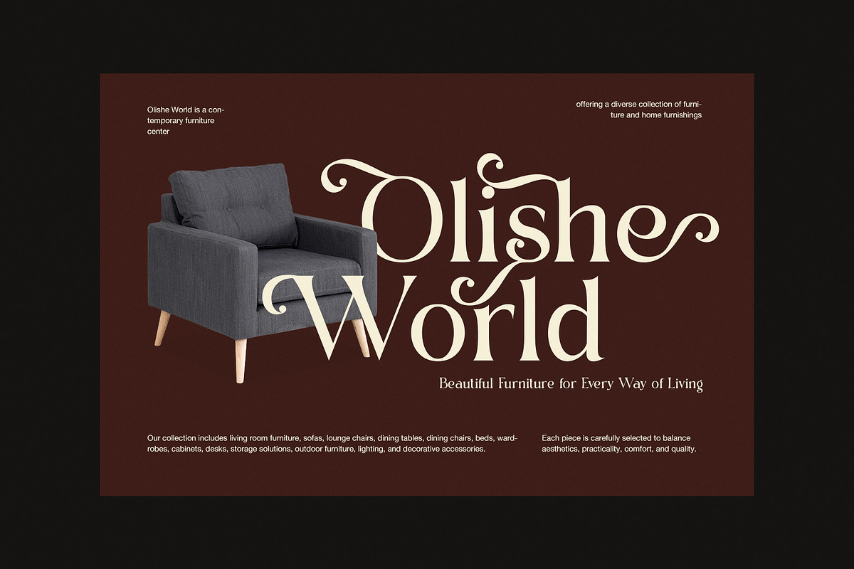 Bimbe Elegant Serif Font, a Serif Font by Graphicxell (Photo 3 of 8)