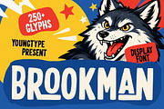 Brookman Display, a Handwritten Font by Youngtype.Std (Thumbnail 1 of 15)