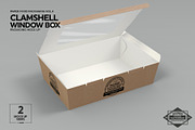 Clamshell Window Box Mockup, a Packaging Mockup by INCDesign (Thumbnail 6 of 7)