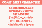 Comic Girls - Comic Font, a Handwritten Font by Keithzo (Thumbnail 7 of 7)