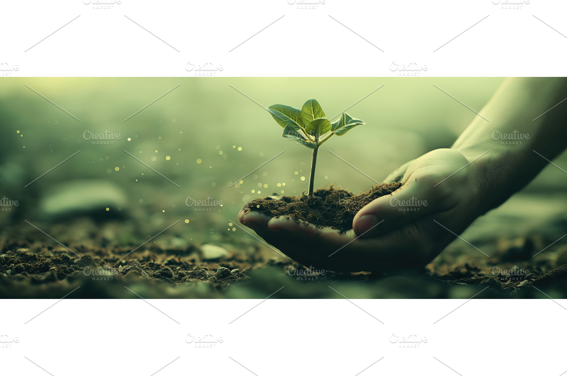 Growing a young plant in warm, a Beauty & Fashion Photo by BazziBa♥