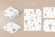 Sky Dreams. Watercolor animals, an Animal Illustration by AlineArtStore (Thumbnail 7 of 12)