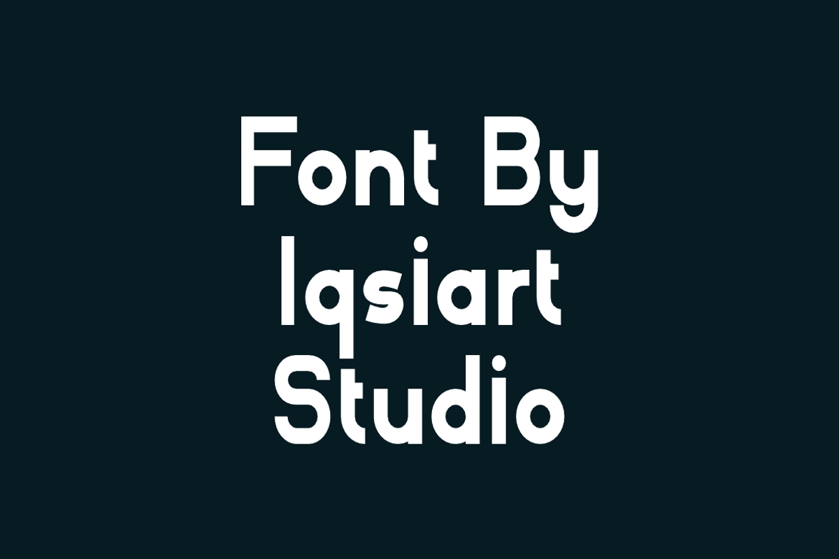 Ganboy - Modern Font, a Sans Serif Font by Iqsiart Studio (Photo 4 of 7)