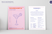 Cocktail Recipe Cards Template, a Marketing Template by Va Bene Studio (Thumbnail 4 of 10)