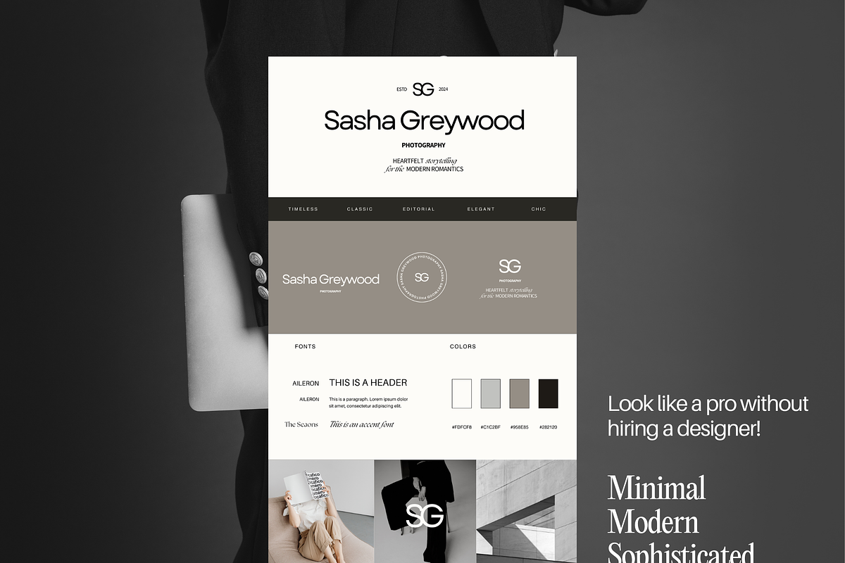 Modern Canva Logo Template, a Branding & Logo Template by Studio Witzenhausen (Photo 8 of 9)
