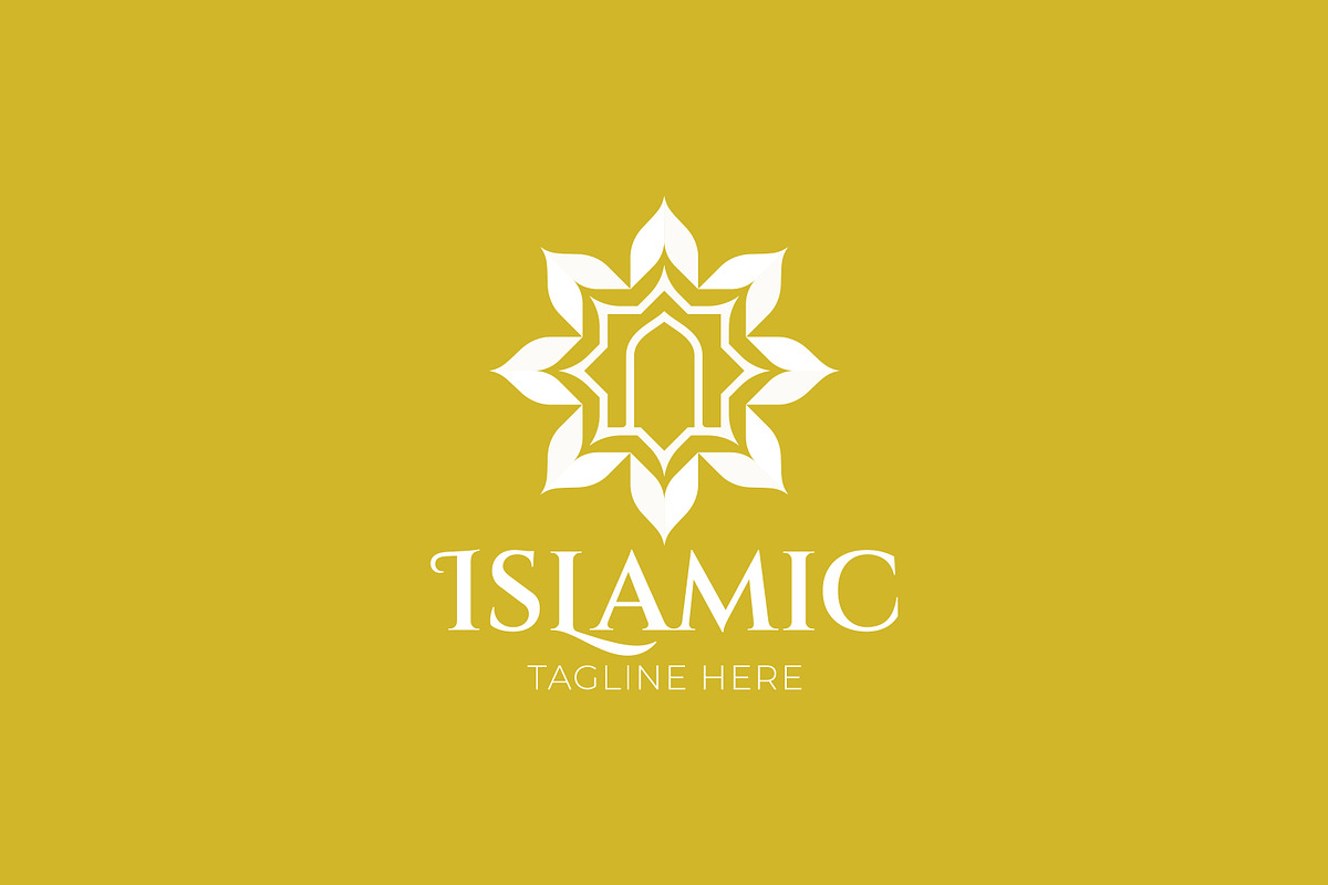 Islamic Geometric Star Logo Mihrab, a Branding & Logo Template by Signatoro (Photo 3 of 3)