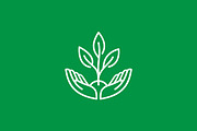 Logo Grow and Seedling Plant Nature, a Branding & Logo Template by Signatoro (Thumbnail 2 of 3)