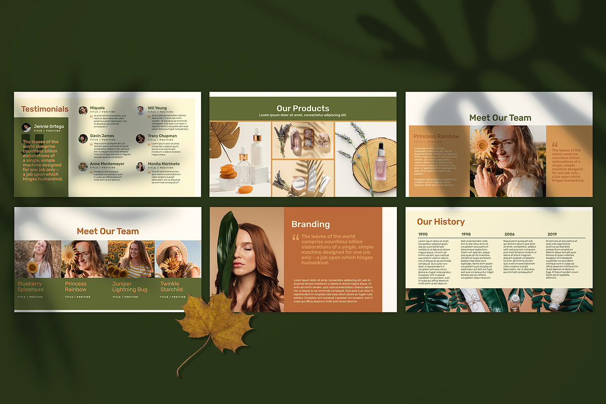 Botanicare Presentation Template, a Presentation Template by theBrandLab.io (Photo 6 of 7)