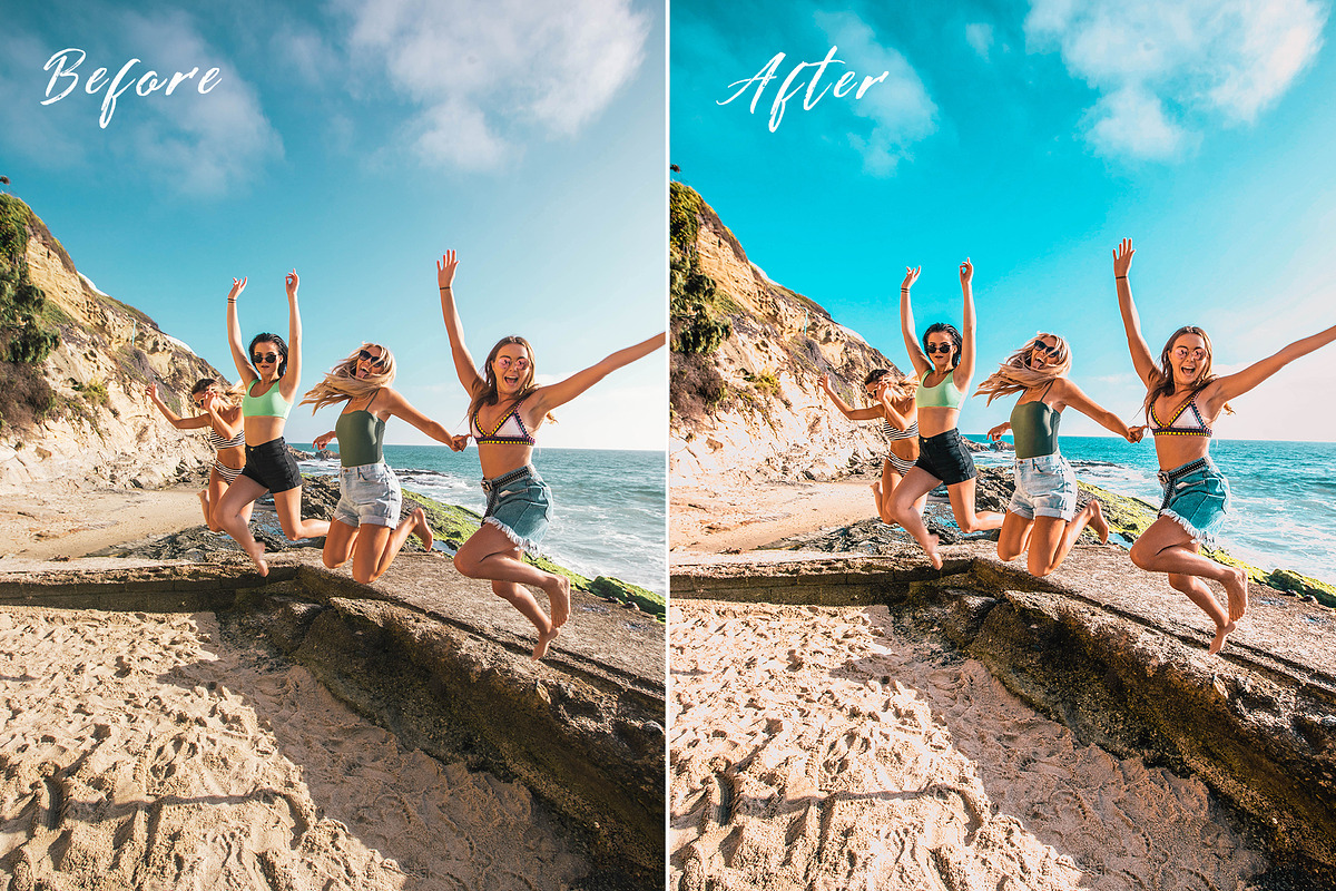 Mobile Lightroom Presets OCEAN TEAL preview 6