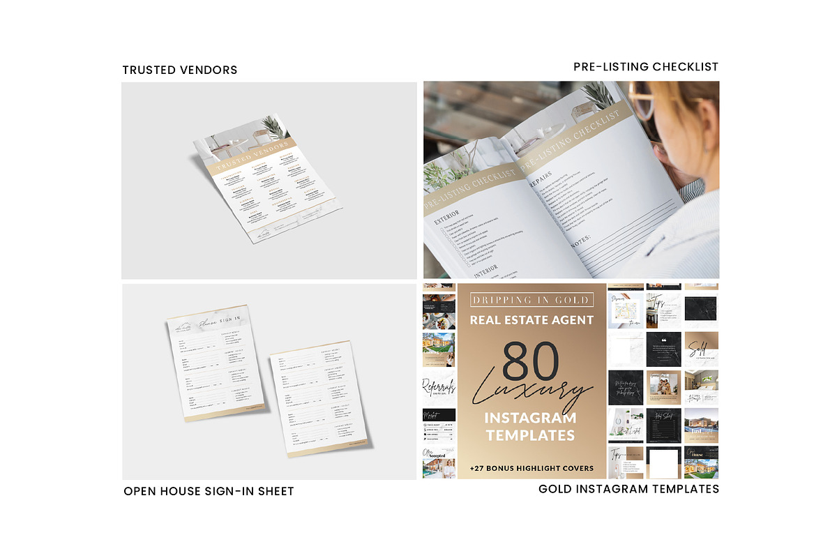 Realtor Template Bundle | Canva, a Flyer Template by Galaxybomb (Photo 7 of 15)